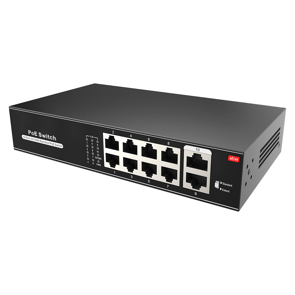 Switch 8 puertos PoE