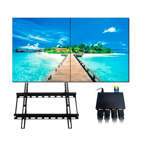 KIT-VIDEOWALL55-2X2-WALL