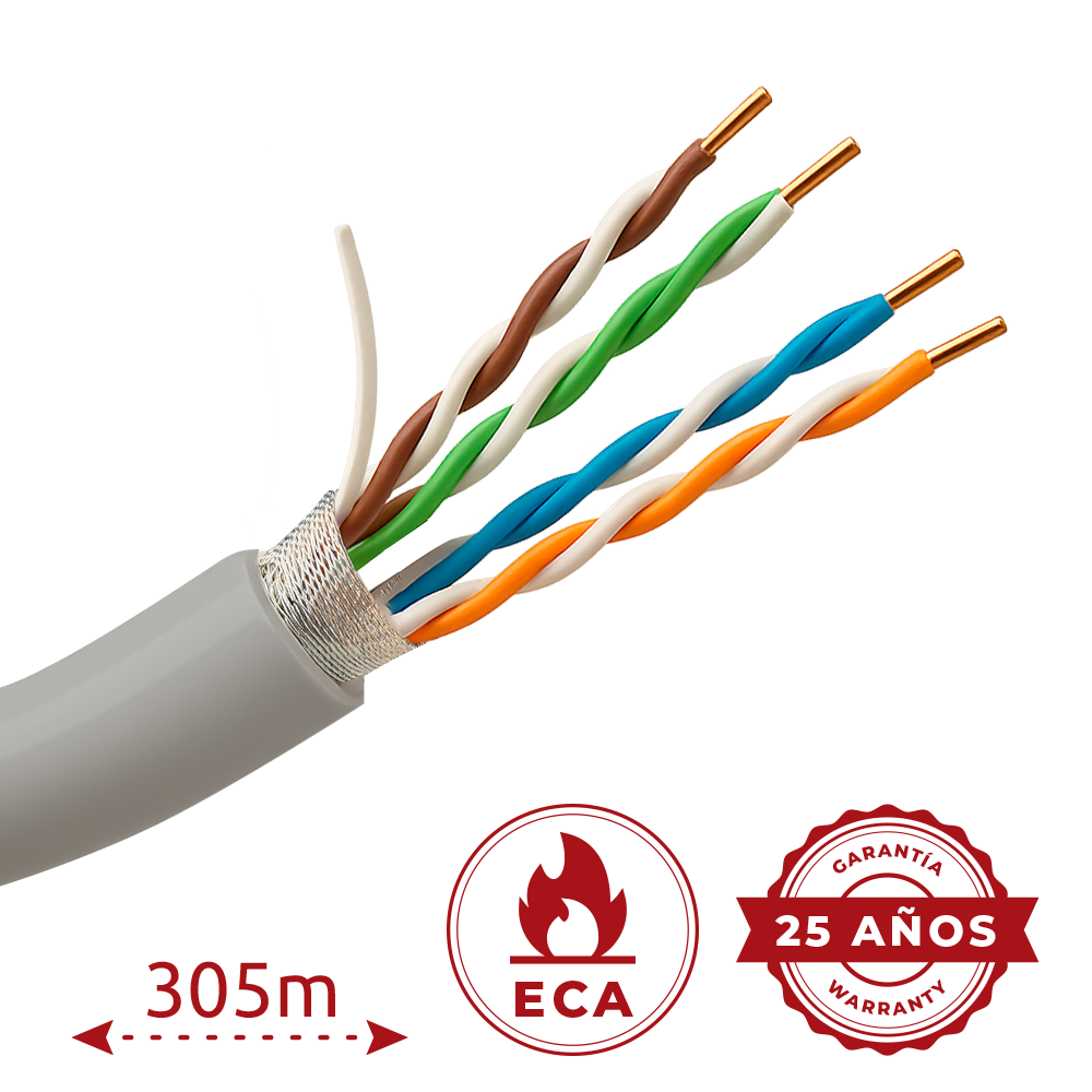 F-UTP5E-305-PVC-Eca