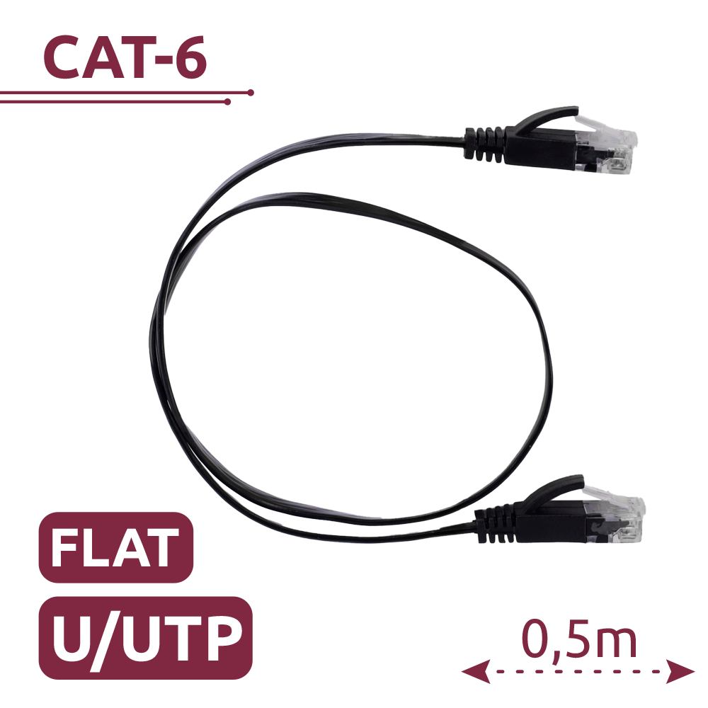 UTP6-05BK-FLAT