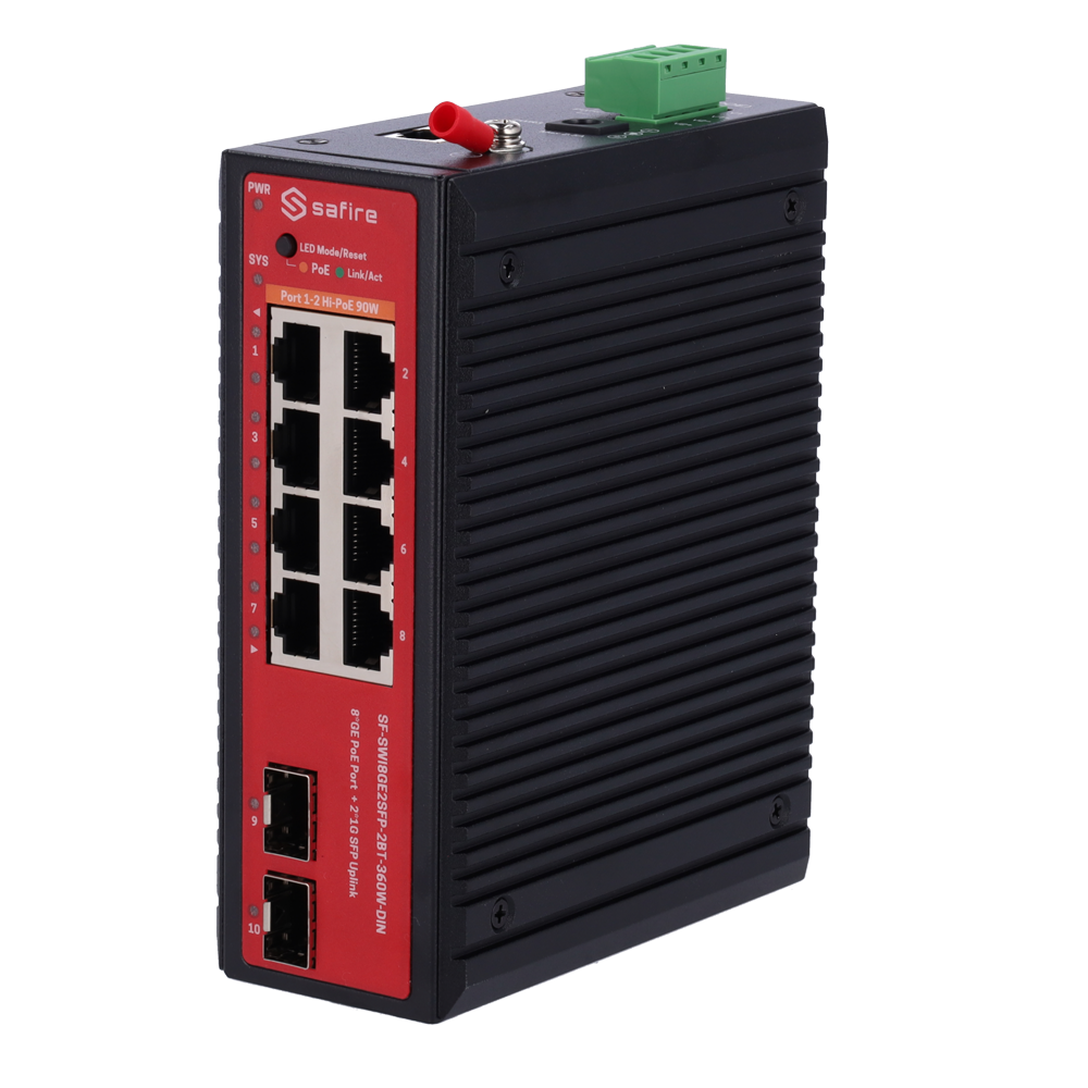 SF-SWI8GE2SFP-2BT-360W-DIN