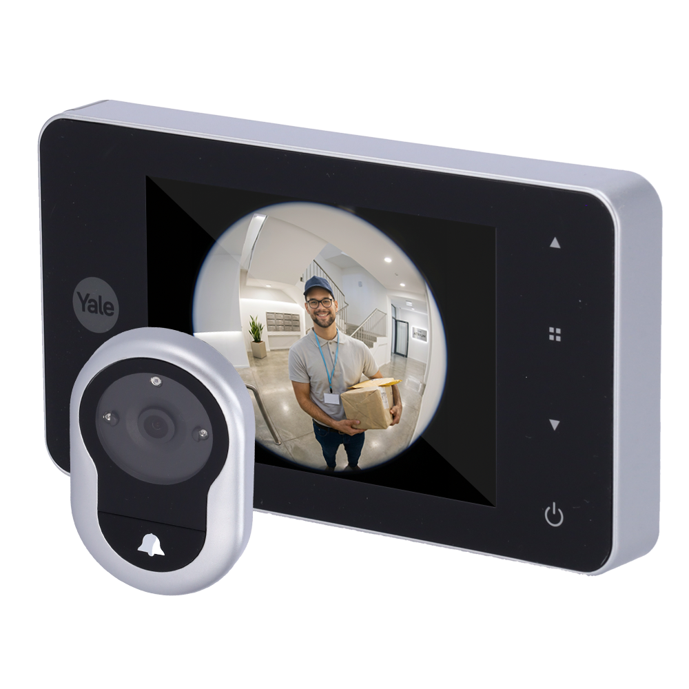 YALE-DOORVIEWER4500-SILVER