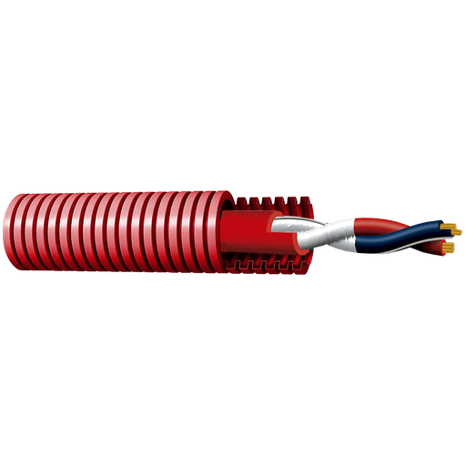 [002-1080110] Tubo corrugado 16LH + cable trenzado sin funda 2x1.5mm LHSO CPR CCA