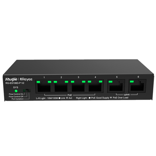 [RG-ES106D-P-V2] RG-ES106D-P-V2