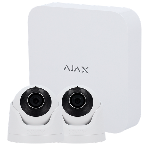 [AJ-NVRKIT108-2XTURRET-W] AJ-NVRKIT108-2XTURRET-W
