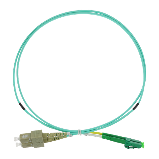 [SF-LC-APC-SC-UPC-OM4-DX-1M] SF-LC-APC-SC-UPC-OM4-DX-1M